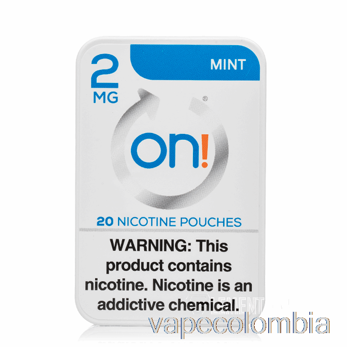 Kit De Vapeo Completo Encendido! Bolsas De Nicotina - Menta 2 Mg